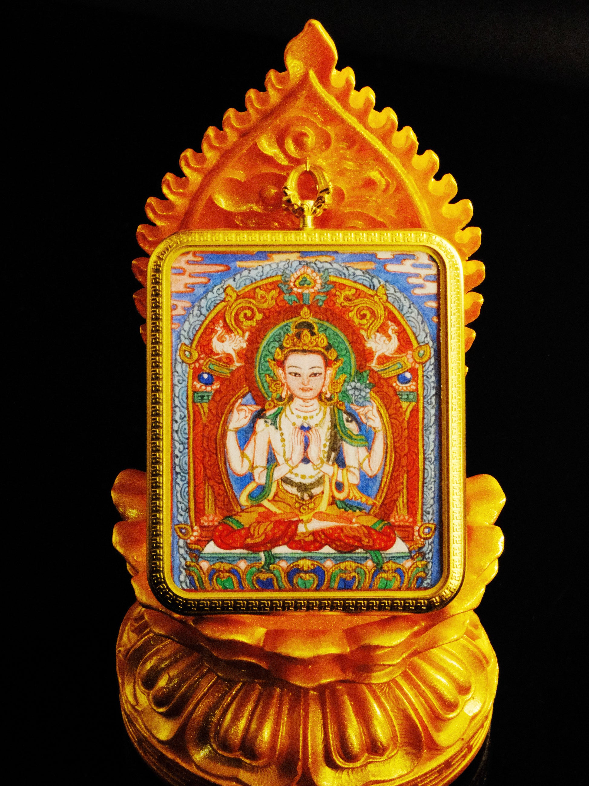 Four Armed Avalokiteshvara